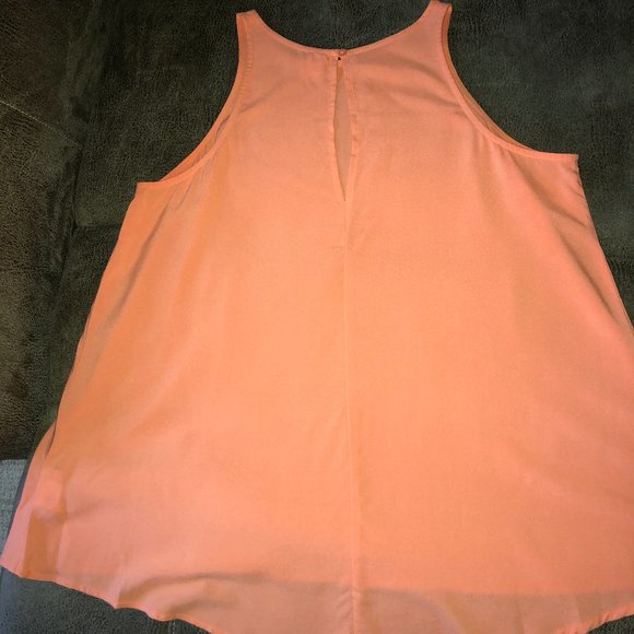 Orange Trapeze Swing Old Navy Tank Top - Picture 4 of 6
